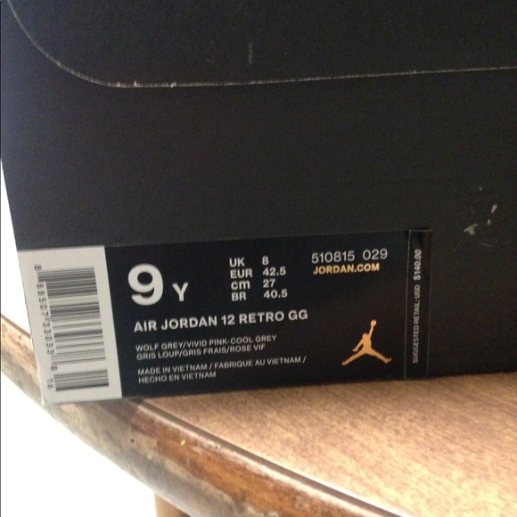 COPY - Jordan Retro 12 GG - Picture 7 of 8
